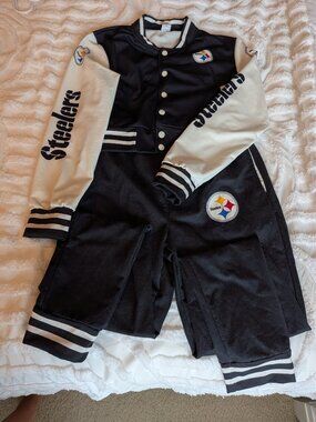 2 pc women's Steelers jacket and pants size S